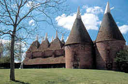 Oast houses at Sissinghurst